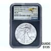 Image 1 : 2022-W Silver Eagle NGC MS70