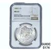Image 1 : 1880-S Morgan Silver Dollar NGC MS63
