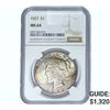 Image 1 : 1927 Silver Peace Dollar NGC MS64