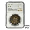 Image 1 : 1821 Capped Bust Half Dollar NGC VF20