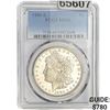 Image 1 : 1880-S Morgan Silver Dollar PCGS MS66
