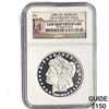 Image 1 : 1886-CC/2014 PI Morgan Silver Dollar NGC Gem DPL