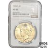 Image 1 : 1926-S Silver Peace Dollar NGC MS61