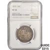 Image 1 : 1875 Seated Liberty Half Dollar NGC VF35