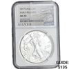 Image 1 : 2017 Silver Eagle NGC MS70 Early Relases