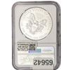 Image 2 : 2017 Silver Eagle NGC MS70 Early Relases