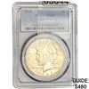 Image 1 : 1924 Silver Peace Dollar PCGS MS65