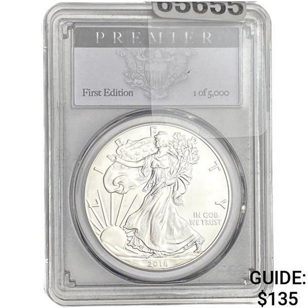 2018 Silver Eagle PCGS MS70 First Edition
