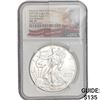 Image 1 : 2021-W Silver Eagle NGC MS70 Heraldic Eagle T-1