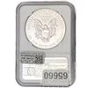 Image 2 : 2021-W Silver Eagle NGC MS70 Heraldic Eagle T-1