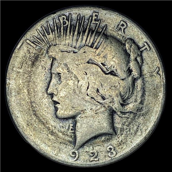 1923-S Silver Peace Dollar LIGHTLY CIRCULATED