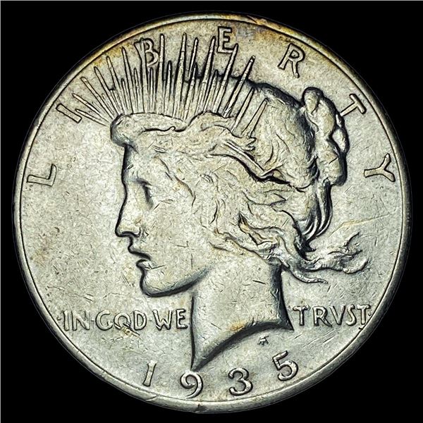 1935-S Silver Peace Dollar CLOSELY UNCIRCULATED