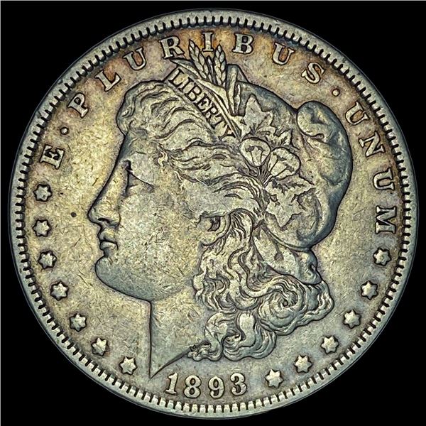 1893 Morgan Silver Dollar LIGHTLY CIRCULATED