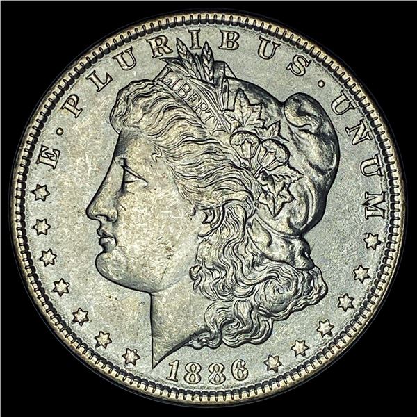 1886 Silver Morgan Dollar CHOICE BU
