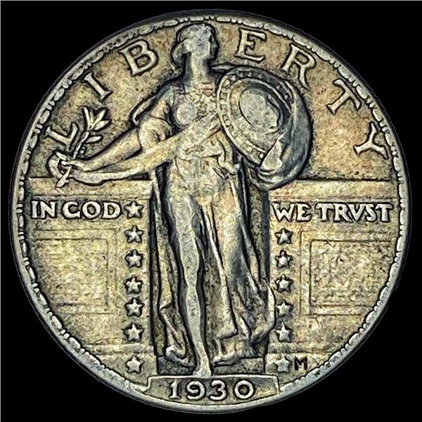 1930 Standing Liberty Silver Quarter LIGHTLY CIRCULATED