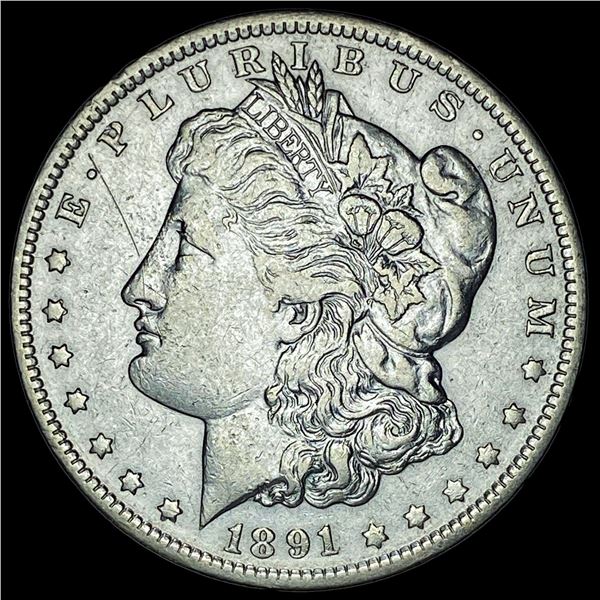 1891-O Silver Morgan Dollar CLOSELY UNCIRCULATED