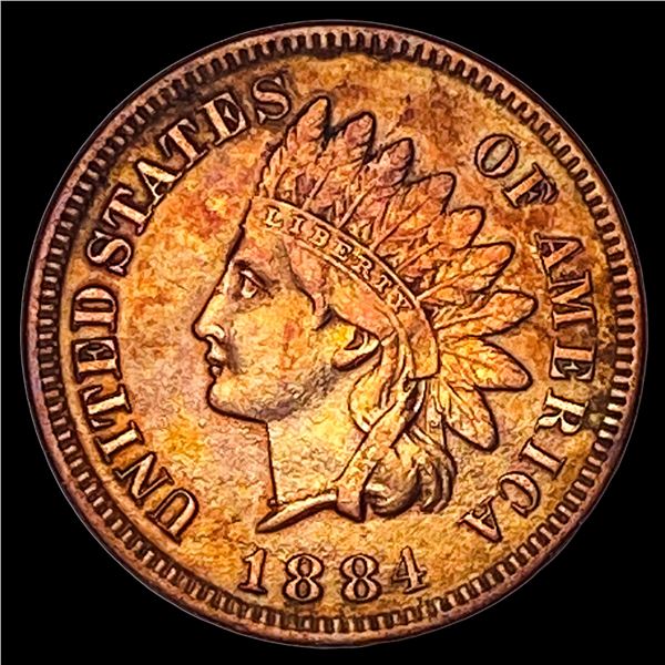 1884 Indian Head Cent CLOSELY UNCIRCULATED