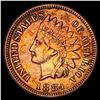 Image 1 : 1884 Indian Head Cent CLOSELY UNCIRCULATED