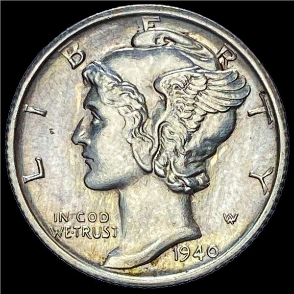 1940-S Silver Mercury Dime UNCIRCULATED