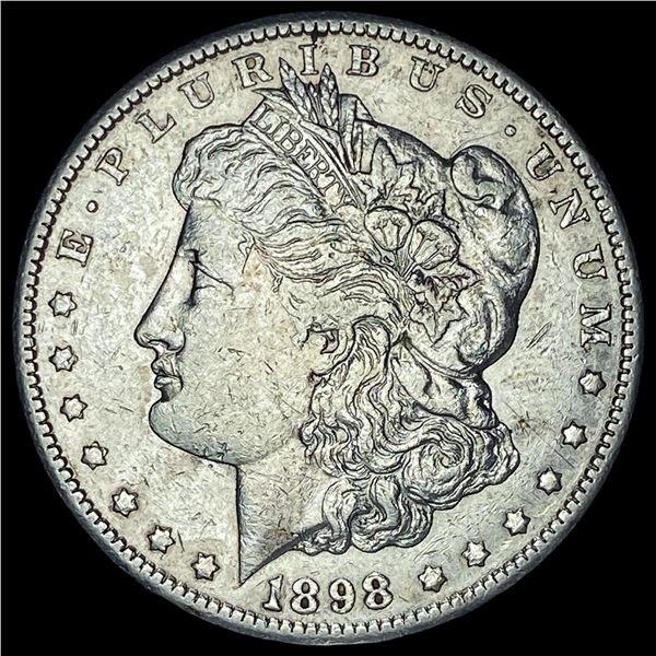 1898-S Silver Morgan Dollar CLOSELY UNCIRCULATED