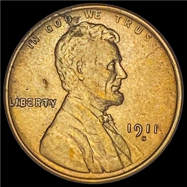 1911-S Lincoln Wheat Cent UNCIRCULATED