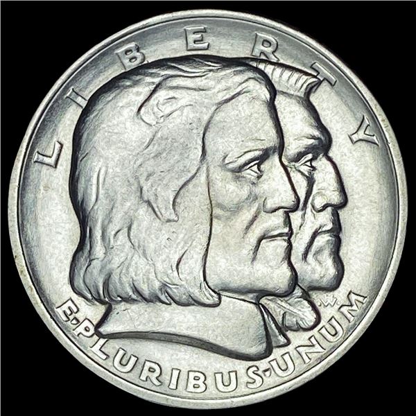 1936 Silver Half Dollar Long Island Tercentenary CHOICE BU