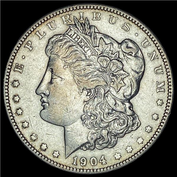 1904 Morgan Silver Dollar CLOSELY UNCIRCULATED
