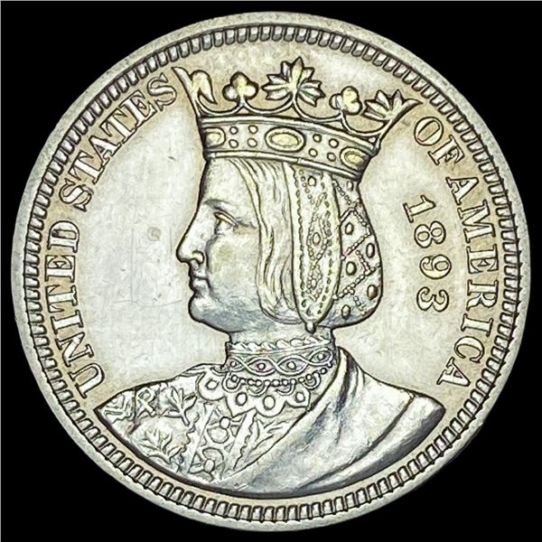 1893 Columbian Exposition Quarter Dollar UNCIRCULATED