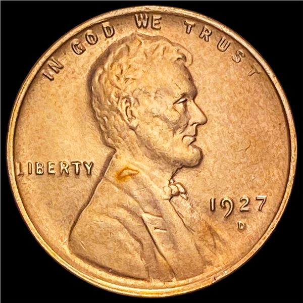 1927-D Lincoln Wheat Cent GEM BU
