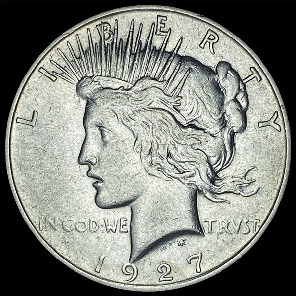 1927-D Peace Silver Dollar CLOSELY UNC