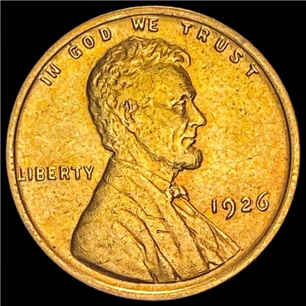 1926 Lincoln Wheat Cent CLOSELY UNCIRCULATED