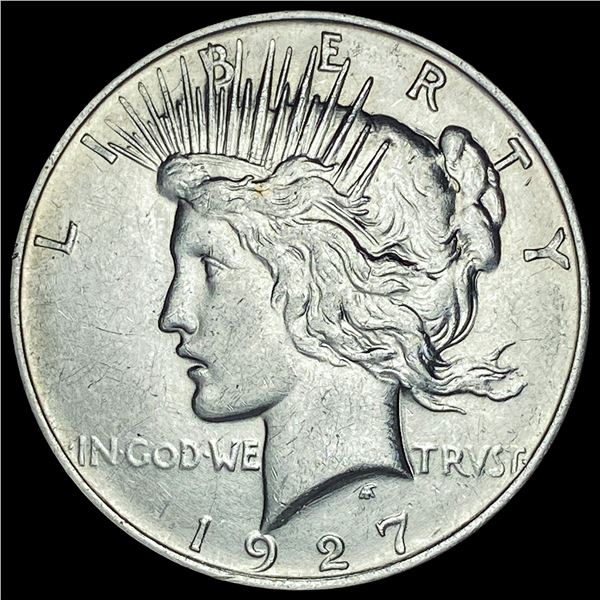 1927-D Silver Peace Dollar CLOSELY UNC