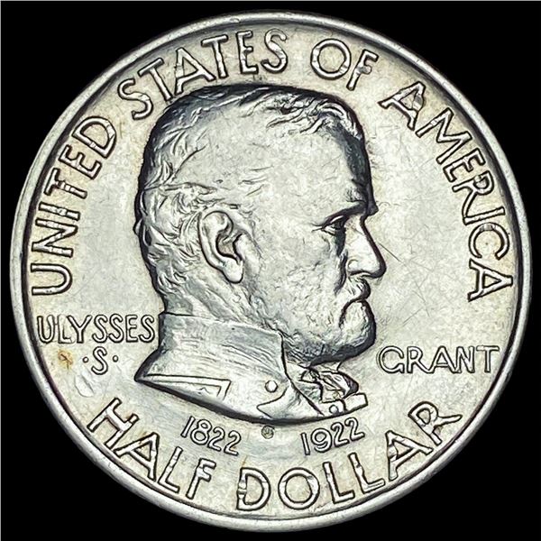 1922 Silver Half Dollar Grant CHOICE BU