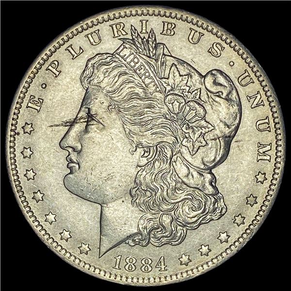 1884-O Morgan Silver Dollar UNC