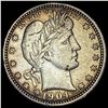 Image 1 : 1904 Barber Quarter CLOSELY UNCIRCULATED