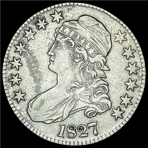 1827 Capped Bust Half Dollar CLOSELY UNCIRCULATED