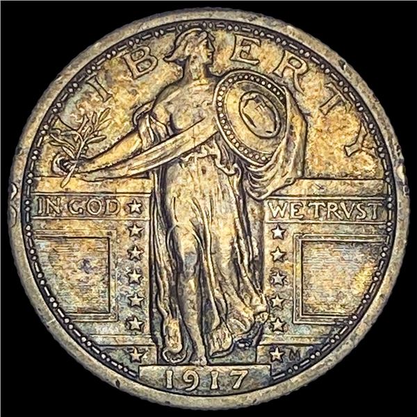1917 Type 1 Standing Liberty Quarter UNCIRCULATED