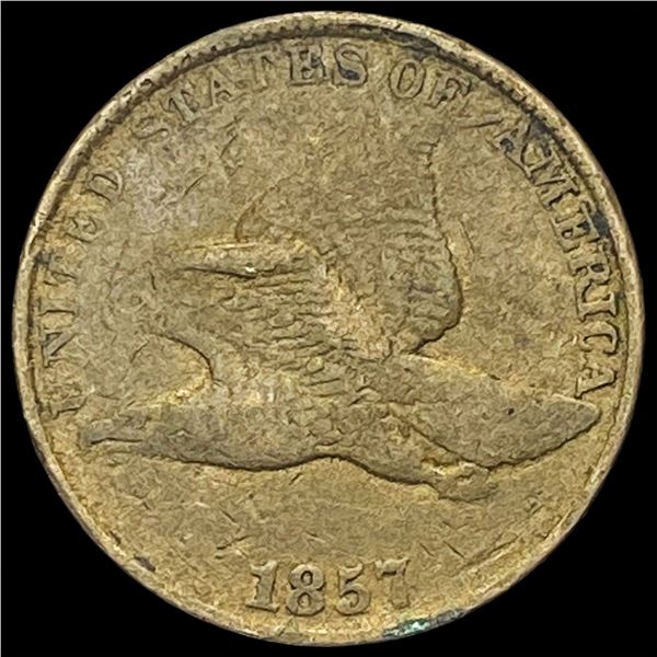 1857 Flying Eagle Cent LIGHTLY CIRCULATED