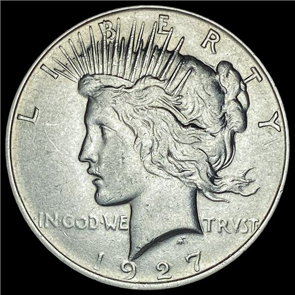 1927-D Silver Peace Dollar CLOSELY UNC