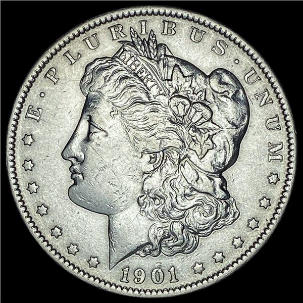 1901 Morgan Silver Dollar CLOSELY UNCIRCULATED