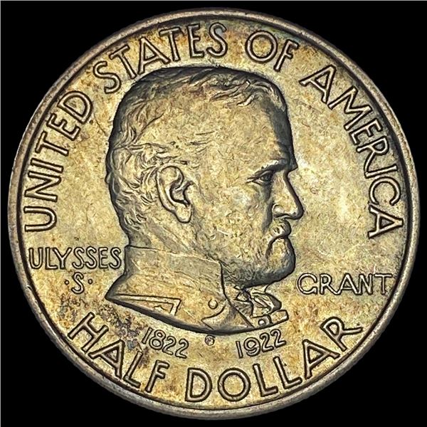 1922-S Grant Silver Half Dollar UNC
