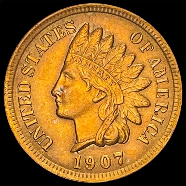 1907 Indian Head Cent CHOICE BU
