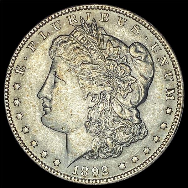 1892 Silver Morgan Dollar CHOICE BU
