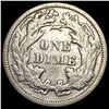 Image 2 : 1873 No Arrows/Open 3 Seated Liberty Dime CHOICE AU
