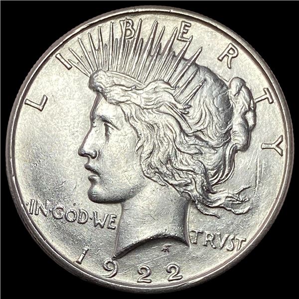 1922-S Silver Peace Dollar CLOSELY UNCIRCULATED