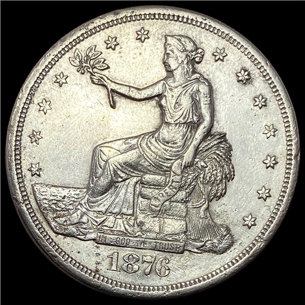1876-S Silver Trade Dollar UNCIRCULATED