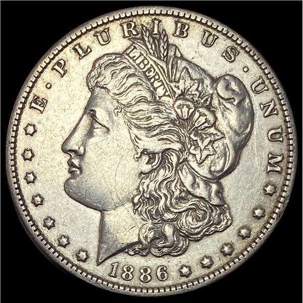 1886-O Silver Morgan Dollar CLOSELY UNCIRCULATED