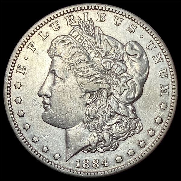 1884-S Silver Morgan Dollar CLOSELY UNCIRCULATED