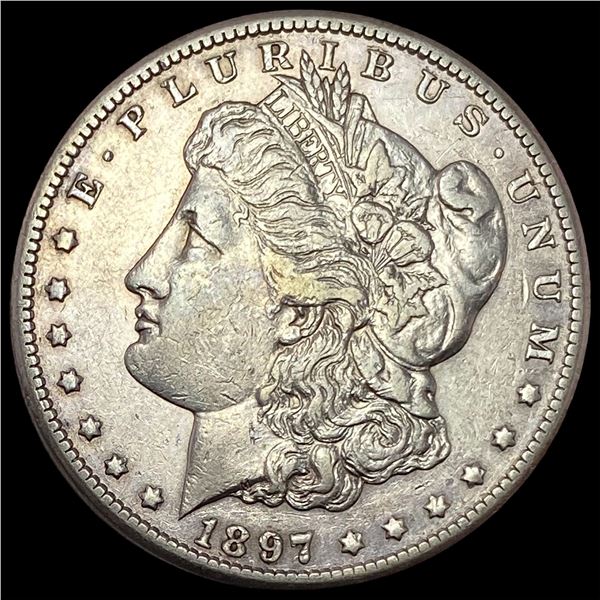 1897-S Silver Morgan Dollar CLOSELY UNCIRCULATED