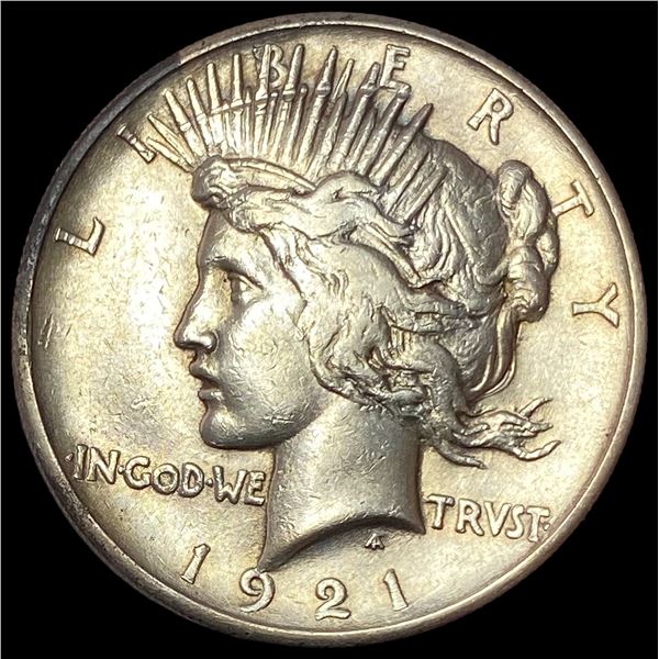 1921 Silver Peace Dollar CLOSELY UNCIRCULATED